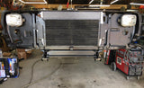First Gen Cummins Mishimoto intercooler install kit. Far From Stock