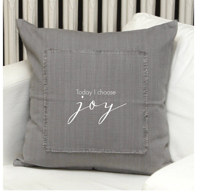 Pillow Cover “Today I Choose Joy” KB Decor & More