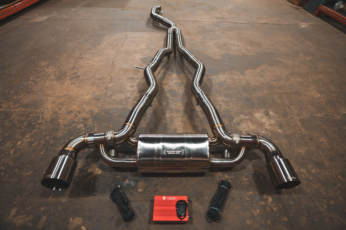 Toyota Supra A90 / A91 Valved Sport Exhaust System Valvetronic Designs
