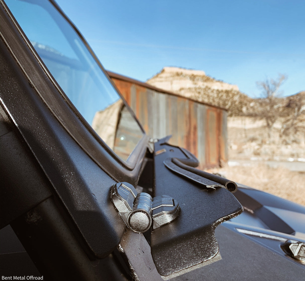 Polaris RZR Turbo S Vented Glass Windshield
