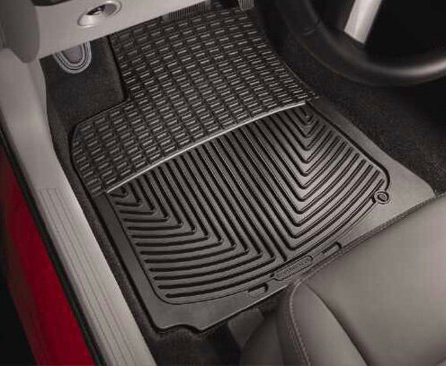 99-08 SUPER DUTY CREW/SUPER CAB/SUPER CREW 00-05 EXCURSION RUBBER FRONT FLOOR MATS BLACK Far From Stock - Meyer Distributing