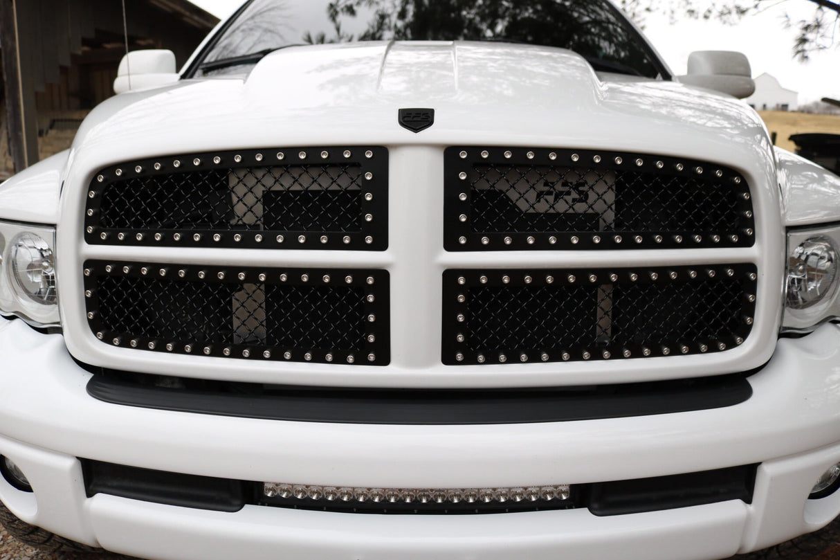 3rd Gen Early Ram FFS Grille Inserts 03-05 Far From Stock