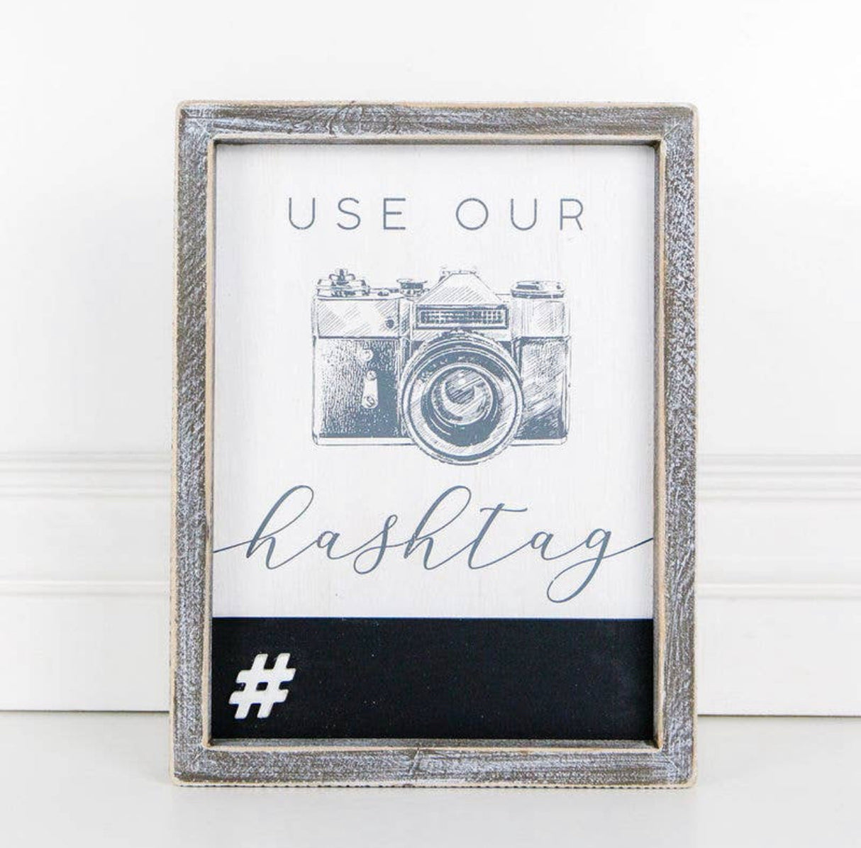 Wedding #hastag Sign KB Decor & More