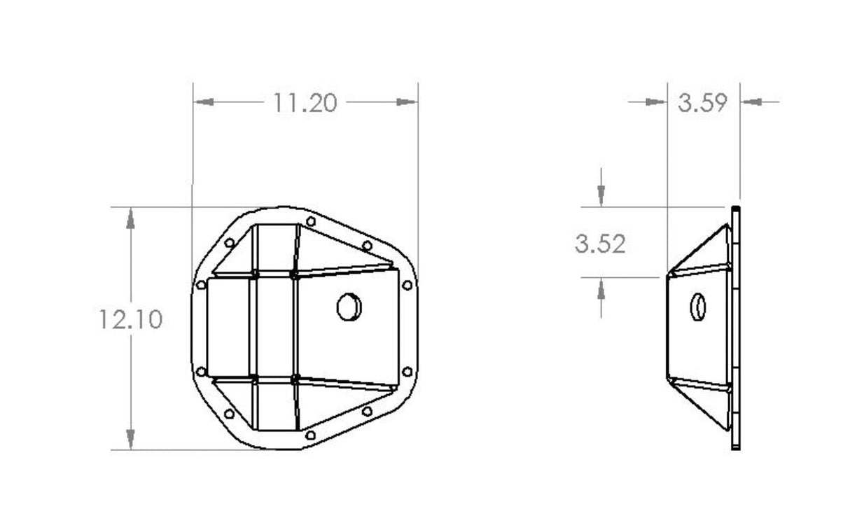 FFS Differential Covers Far From Stock Ruffstuff R2348