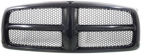 2003-08 Dodge Ram 2500 Grille, Black Shell w/ Primed Insert Far From Stock