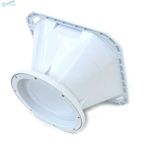 TBHDIF8WHITE  DEEJAY LED 8-in Speaker Despacito Midrange Diffuser Horn Deejay LED