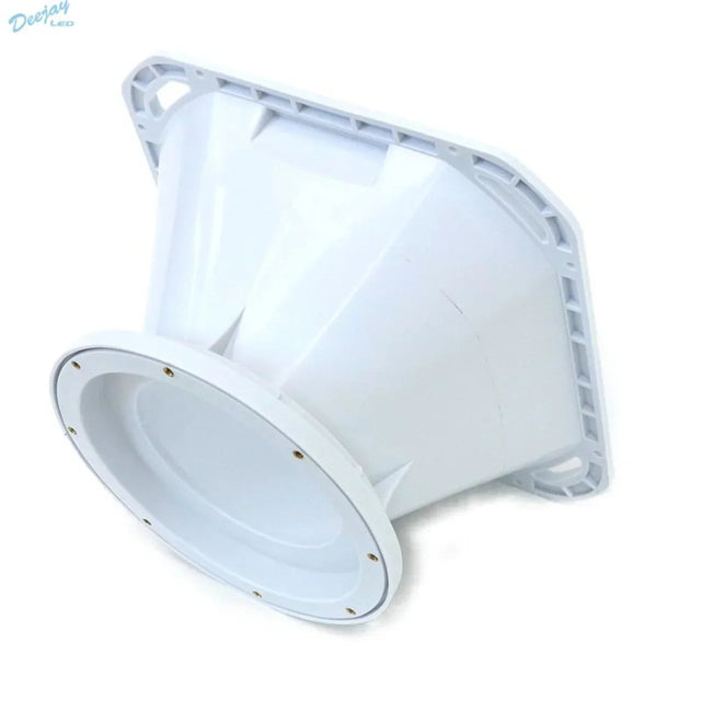 TBHDIF8WHITE  DEEJAY LED 8-in Speaker Despacito Midrange Diffuser Horn Deejay LED