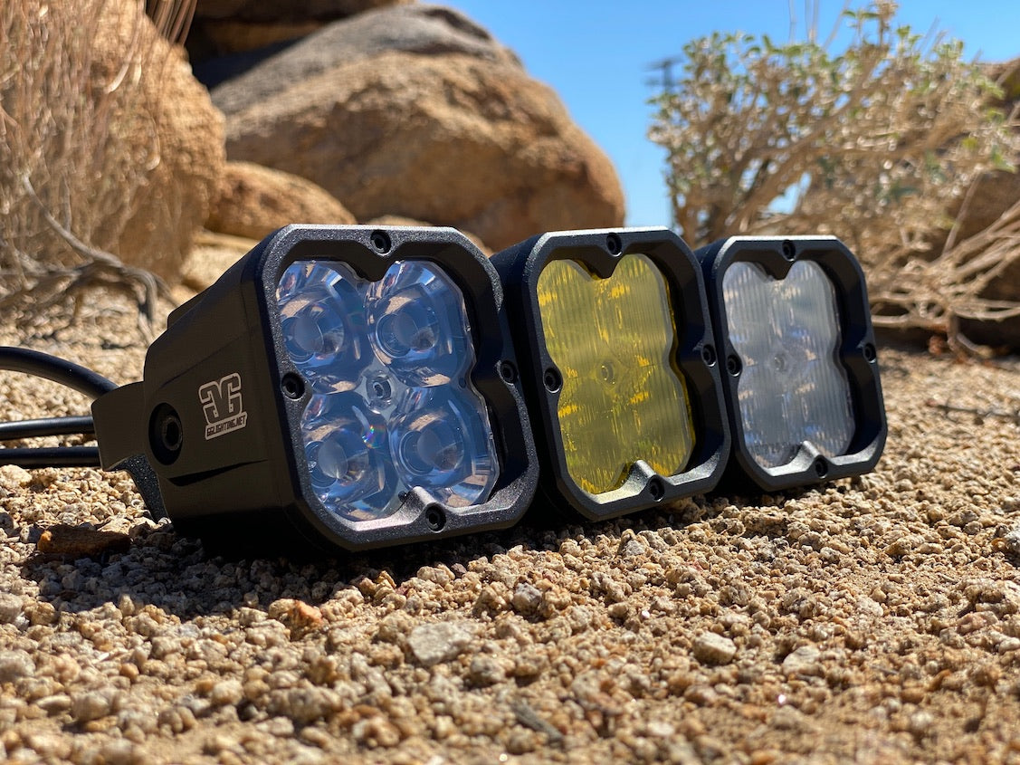 Race Pod Bundle With Wiring Harness by GG Lighting