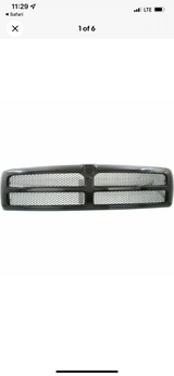 NEW Paintable Grille For 1994-2001 Ram 1500 1994-2002 Ram 2500 3500 Far From Stock