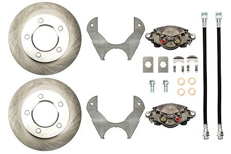 Ford 9" Weld On Disc Brake Kit, 3.5" Axle Tube Far From Stock