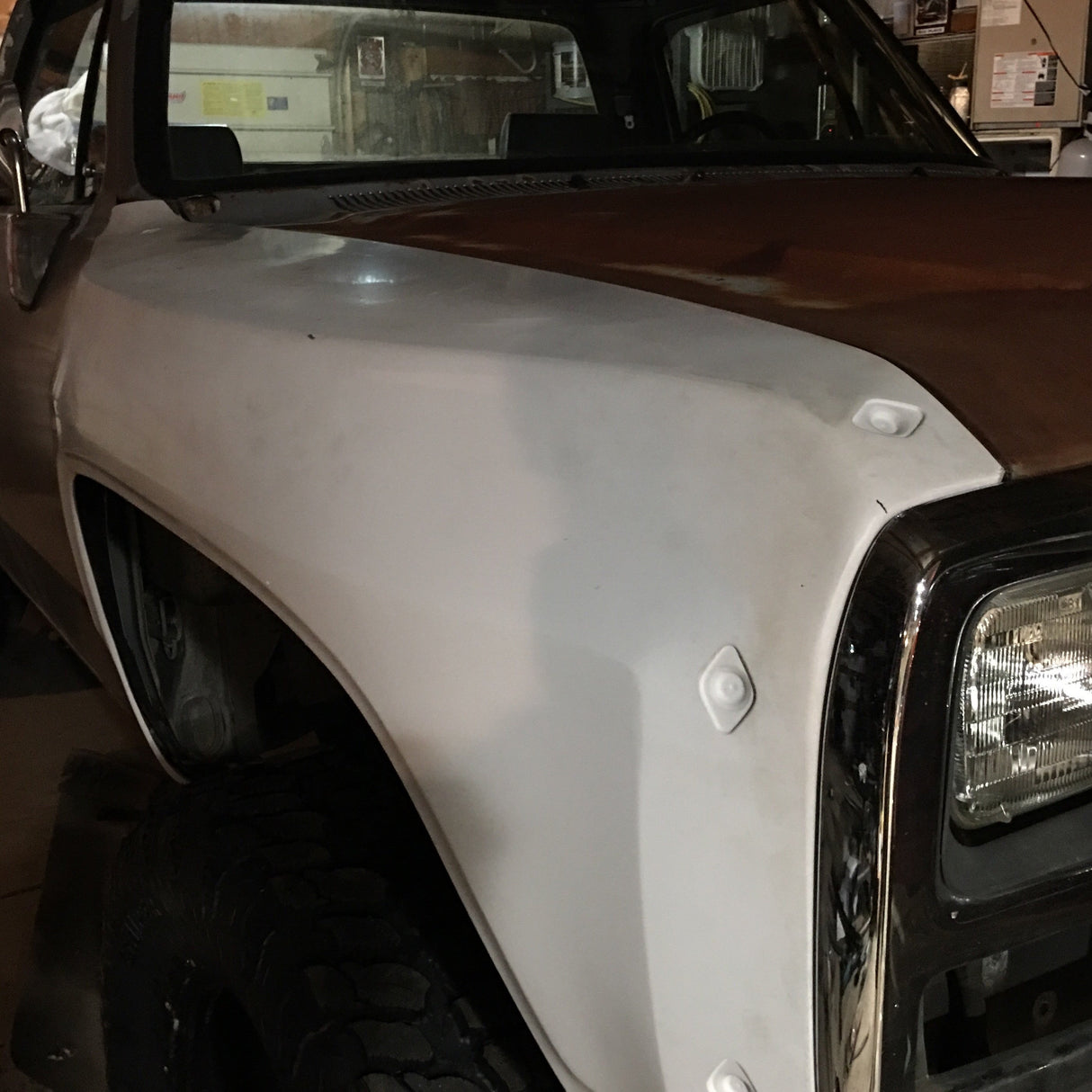 81-93 Dodge Fiberglass Fenders Trailer Products