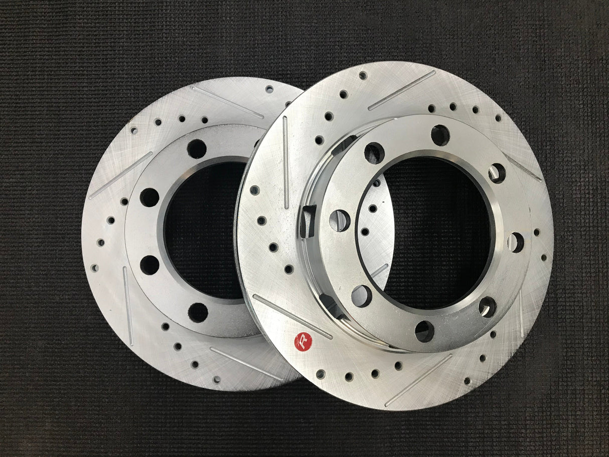 81-93 Dodge Dana 70 Disc Brake Conversion Kit Single Rear Wheel and Dually w/ 18+ in wheel 1993 & Prior Ruffstuffspecialties