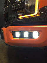 2017-2020 Ford Raptor Triple Pod Fog Light Mount GGLighting