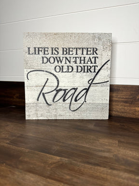 “Life is better” Wall Sign KB Decor & More