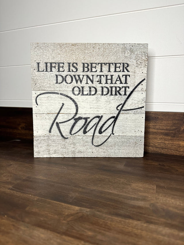 “Life is better” Wall Sign KB Decor & More