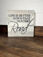 “Life is better” Wall Sign KB Decor & More