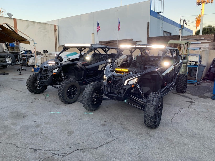 Can Am X3 50" LED Bar Mount USA Made GGLighting