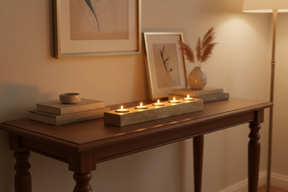 Wooden Tea Light Holder KB Decor & More