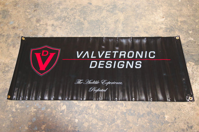 Large Shop Banner Valvetronic Designs