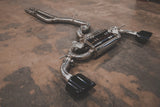Audi TTRS MK3 Valved Sport Exhaust System Valvetronic Designs