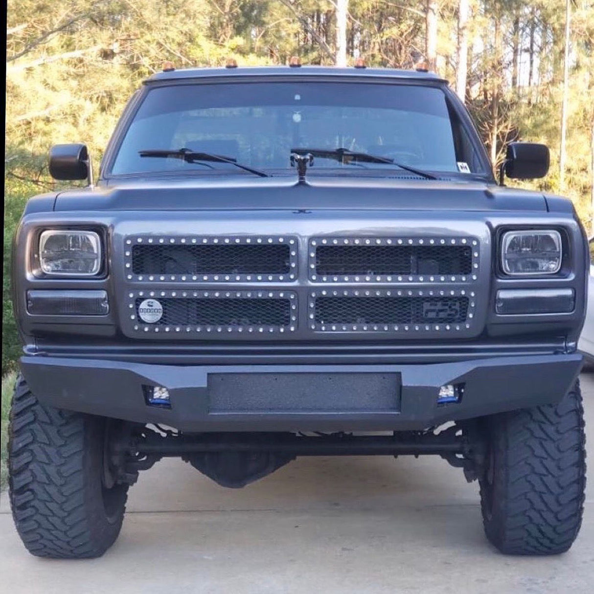 1st Gen Ram "mopar1darrell" Grille Inserts Far From Stock