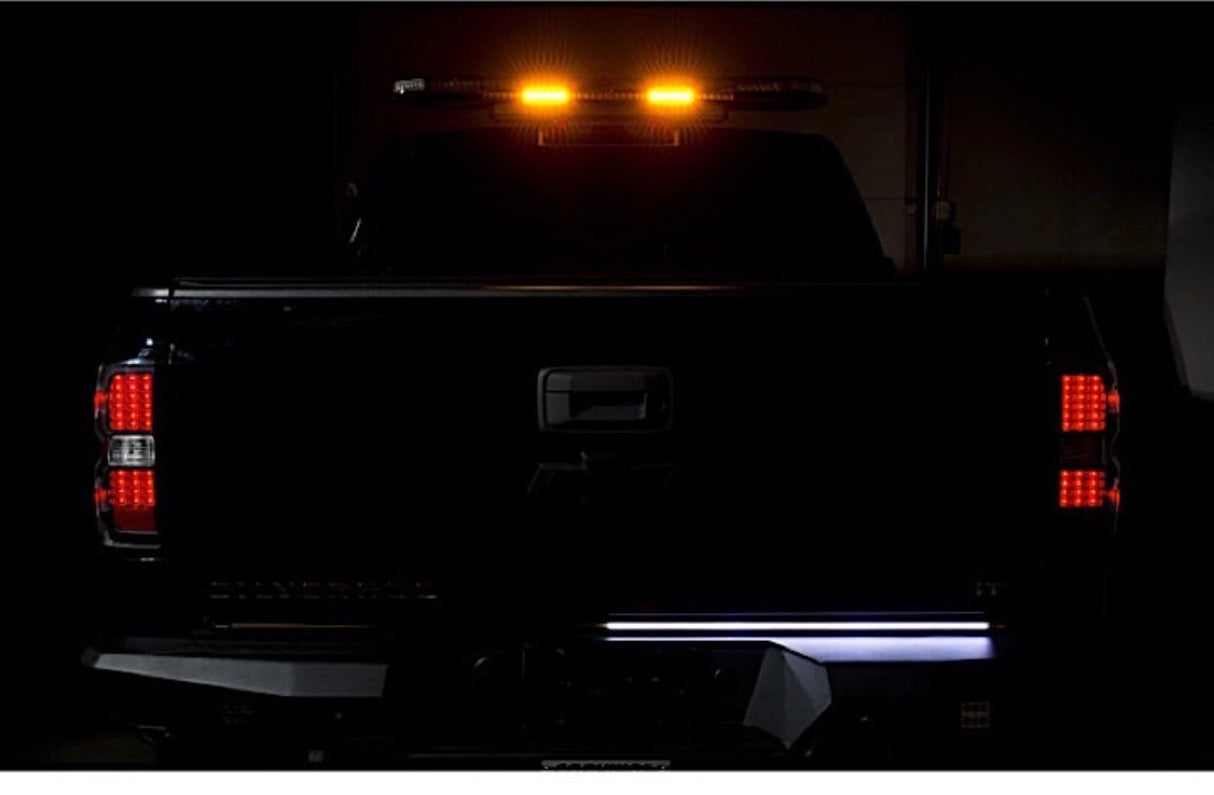 60IN WORK BLADE LED LIGHT BAR AMBER/WHITE W/POWER WIRE MODIFICATION Far From Stock - Meyer Distributing