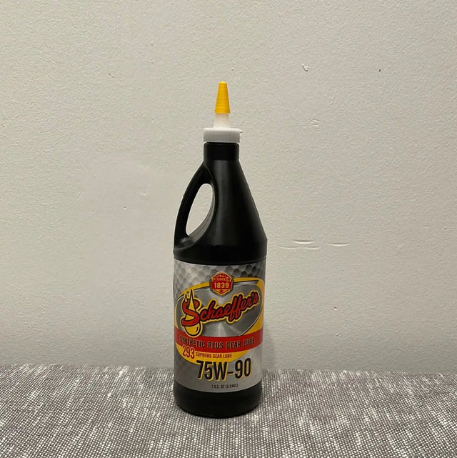 Schaefer’s synthetic gear lube Platinum High Performance Solutions, LLC.