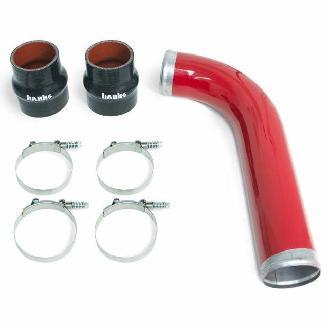 Boost Tube Upgrade Kit Red (Driver) 2007-2009 Dodge Ram 2500/3500 6.7L Cummins Banks Far From Stock