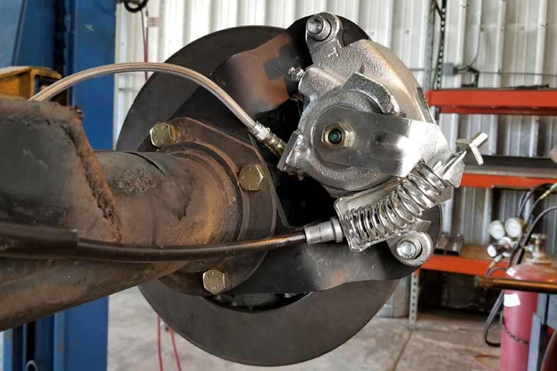 81-93 Dodge Dana 70 Disc Brake Conversion Kit Single Rear Wheel and Dually w/ 18+ in wheel 1993 & Prior Ruffstuffspecialties