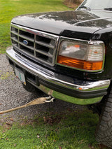 Engineered Vintage Shackle Bracket Tow Hooks - 1992-1997 Ford F-Series Engineered Vintage LLC