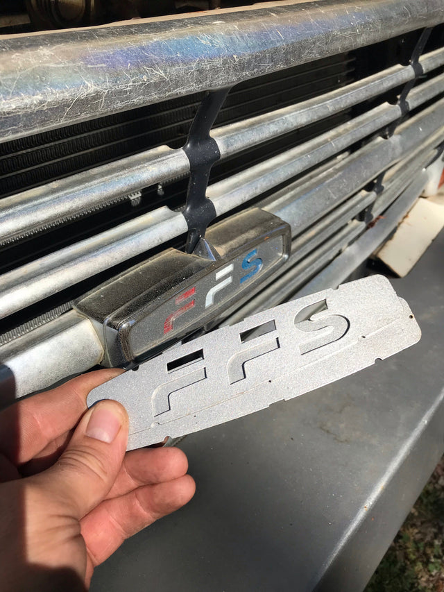 FFS F100 f250 custom/ranger grille emblem insert Far From Stock