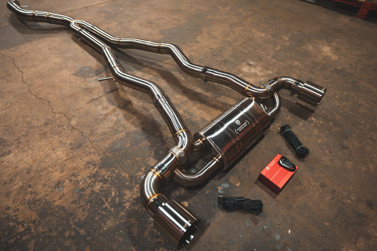 Toyota Supra A90 / A91 Valved Sport Exhaust System Valvetronic Designs
