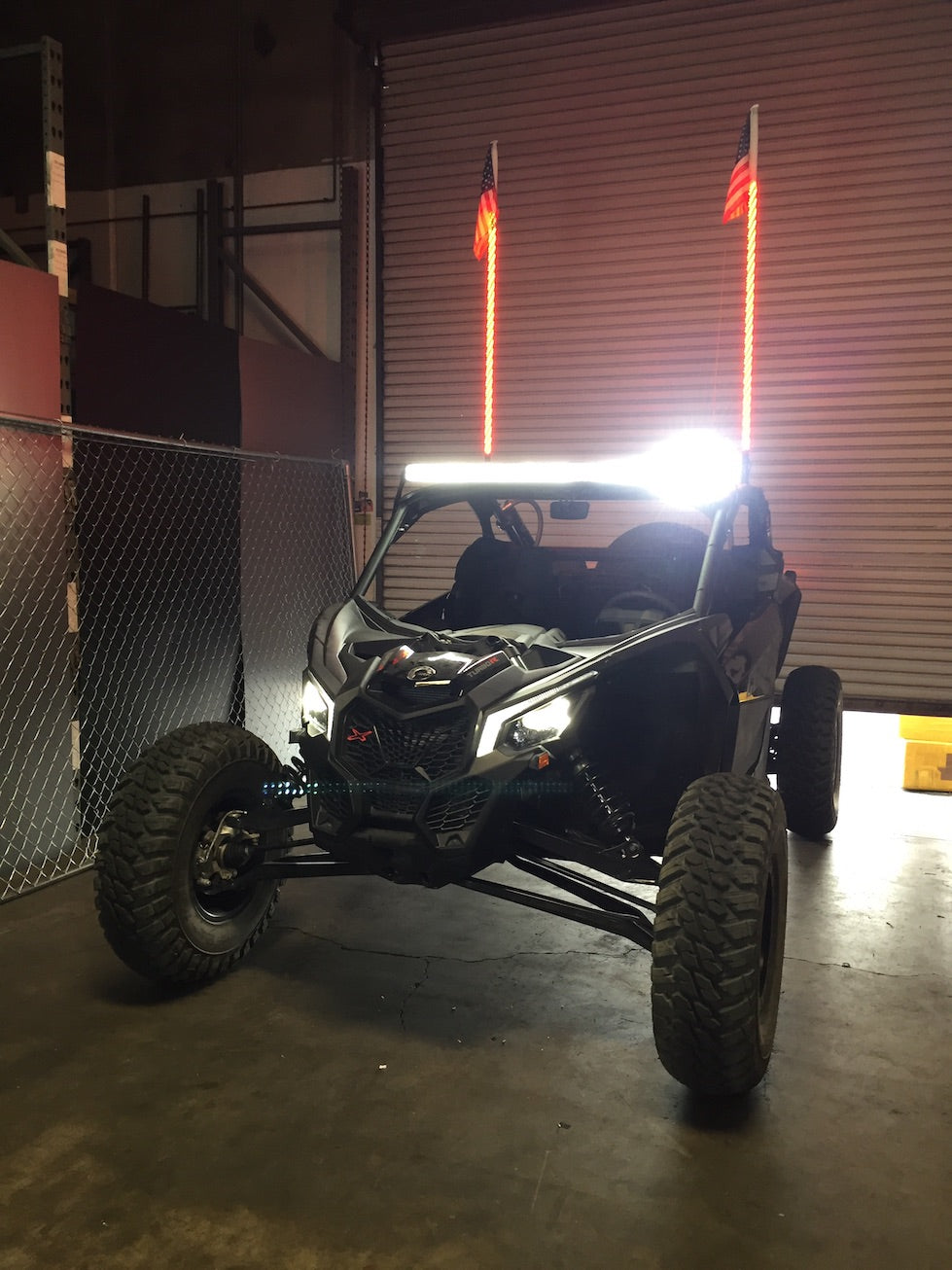 Can Am X3 50" LED Bar Mount USA Made GGLighting