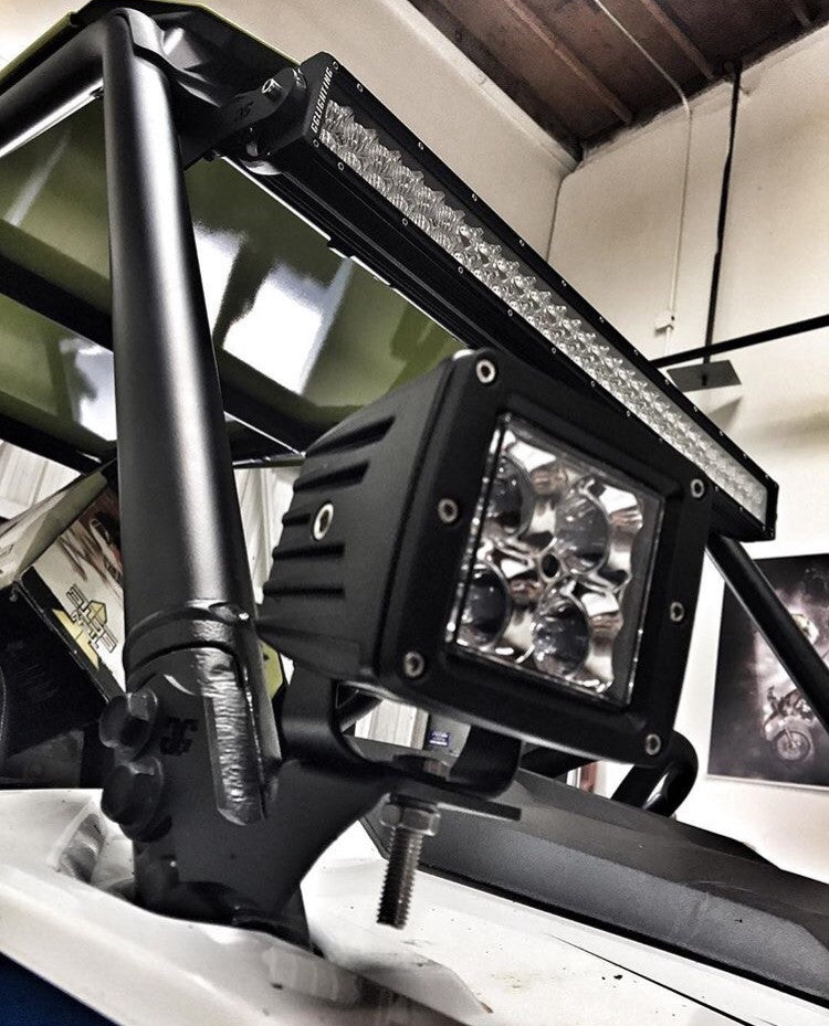Polaris RZR 1000 & 2014+ RZR 900 30" LED Light Bar Roof Mounts GGLighting
