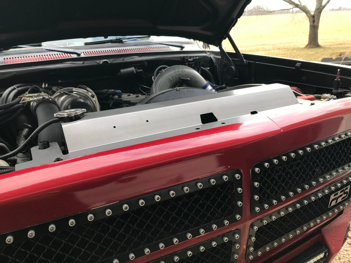 91.5-93 Intercooled FFS Radiator Cover Far From Stock