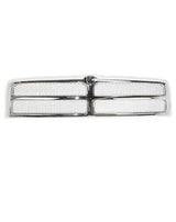New Chrome Shell w/ Silver Insert Grille for Dodge Ram 1500 2500 3500 1994-2002 Far From Stock