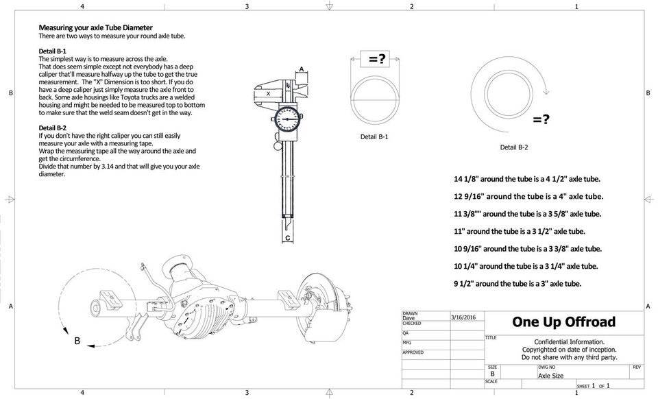 Under Axle Bar Mounts, 4-1/4in & 4-1/2in Axle, U-Bolts Down S&B