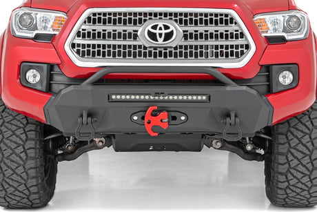 Front Bumper | Hybrid | 9500-Lb Pro Series Winch | Synthetic Rope | Toyota Tacoma (16-23)