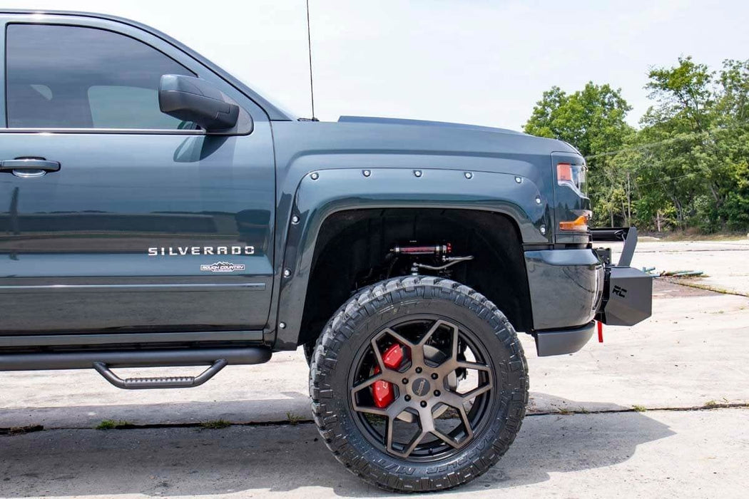 7 Inch Lift Kit | Bracket | Vertex/V2 Shks | Chevy/GMC 1500 (14-16)