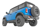 Rough Country SRX2 Adjustable Aluminum Side Steps 4-Door Ford Bronco 4WD 2021-2026 51029