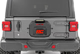 Spare Tire Carrier Delete | 8 Inch BLK Ser LED | Jeep Wrangler JL (18-24)