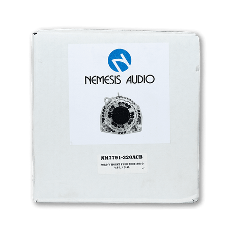 Nemesis Audio NM7791-320ACB 320A High Output Alternator – Ford F150 Nemesis Audio