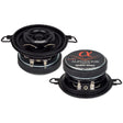 Alphasonik NS35 | 3.5" 90W 2-Way Coaxial Speakers 3-Ohm (Pair) Alphasonik