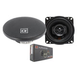 Alphasonik NS42 | 4" 120W 2-Way Coaxial Speakers 3-Ohm (Pair) Alphasonik