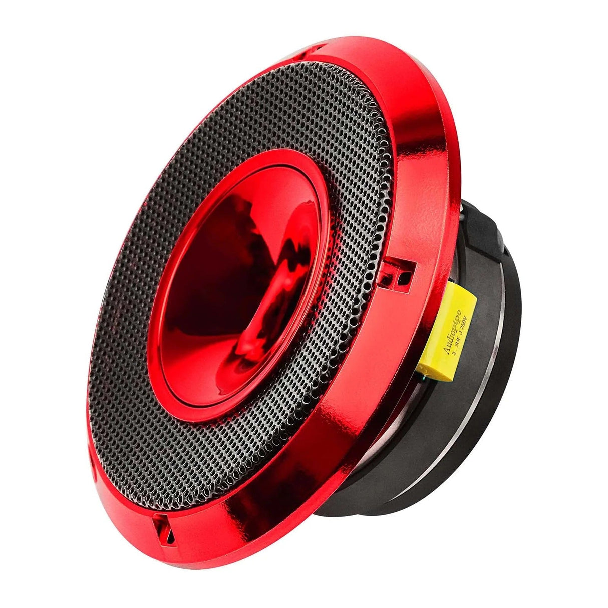 Audiopipe APMB-628GH-RED 6.5" 150W RMS Compression Horn Midrange Speaker (Single)