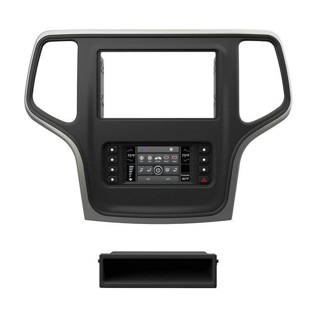 Metra 99-6536S Jeep Grand Cherokee 2014-2021 Silver Trim TurboTouch Kit Metra