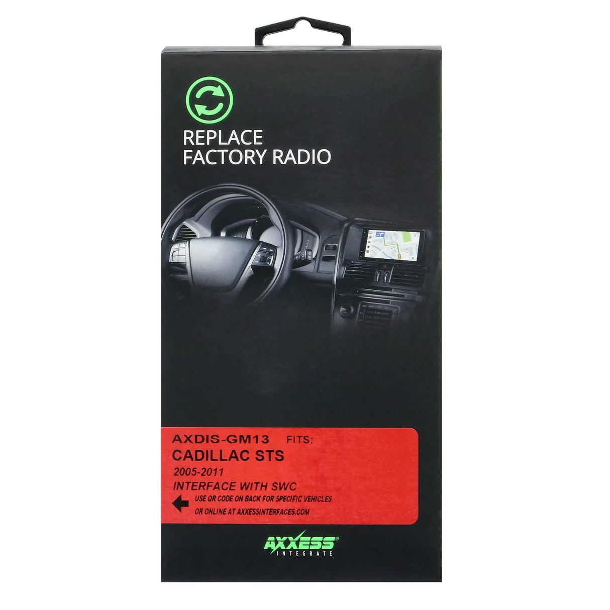 Metra AXDIS-GM13 Data Interface with SWC Cadillac STS 2005-2011 Metra