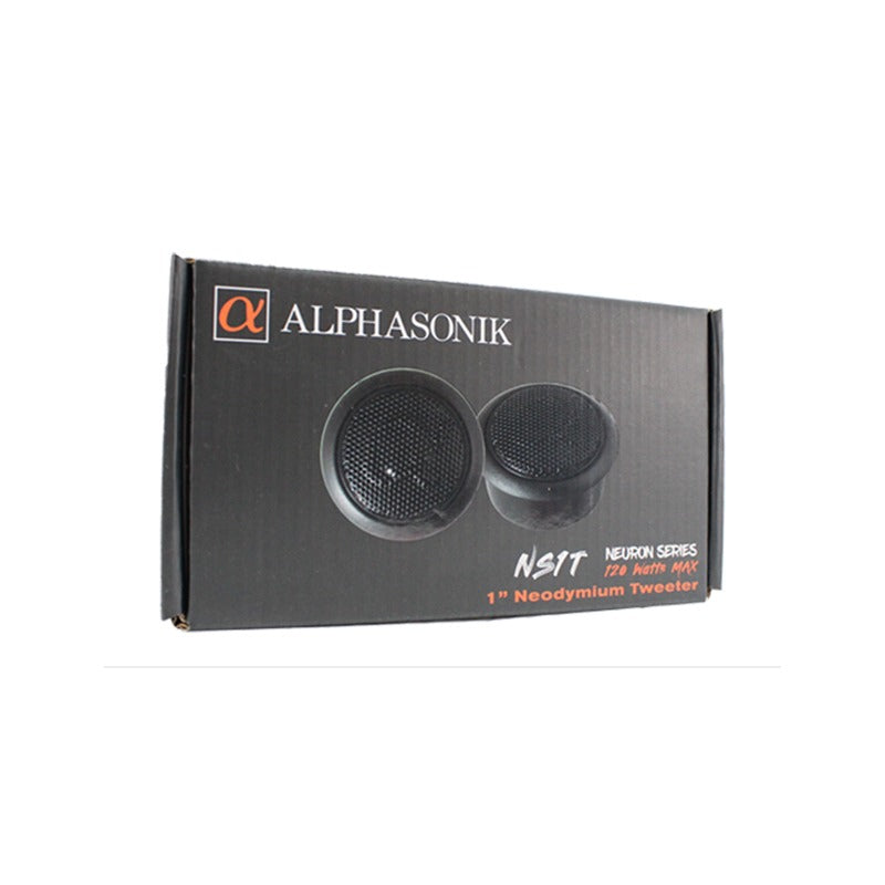 Alphasonik  NS1T 1" 120W Neodymium Tweeters (Pair) Alphasonik