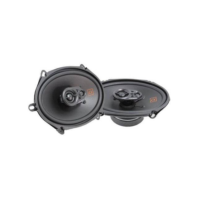 Alphasonik NS683 | 6"x8" 180W 3-Way Coaxial Speakers 3-Ohm (Pair) Alphasonik