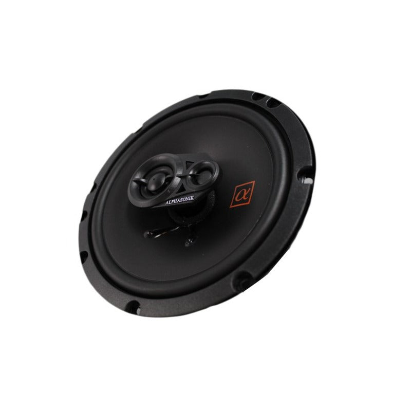 Alphasonik NS653 | 6.5" 150W 3-Way Coaxial Speakers 3-Ohm (Pair) Alphasonik